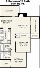 Koala - B1 143 floor plan